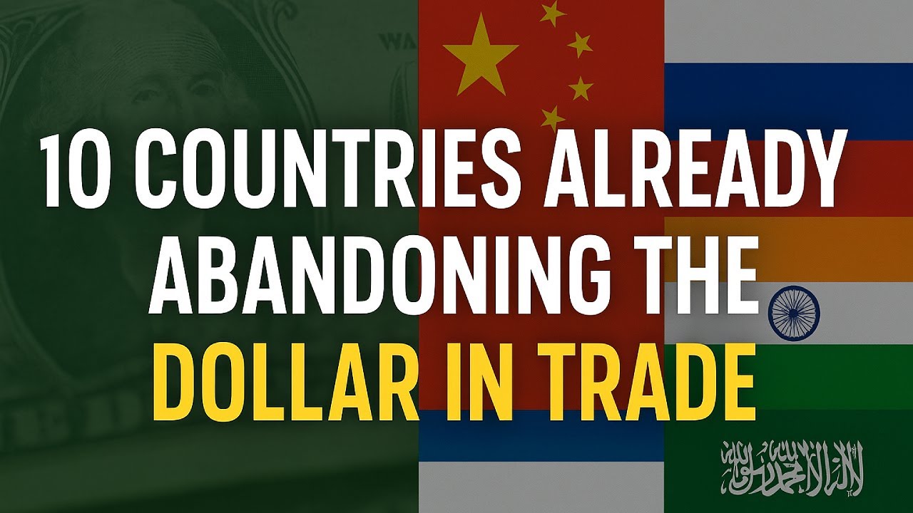 10 Countries Ditching the Dollar in Global Trade #DollarDecline #DeDollarization #GlobalEconomy