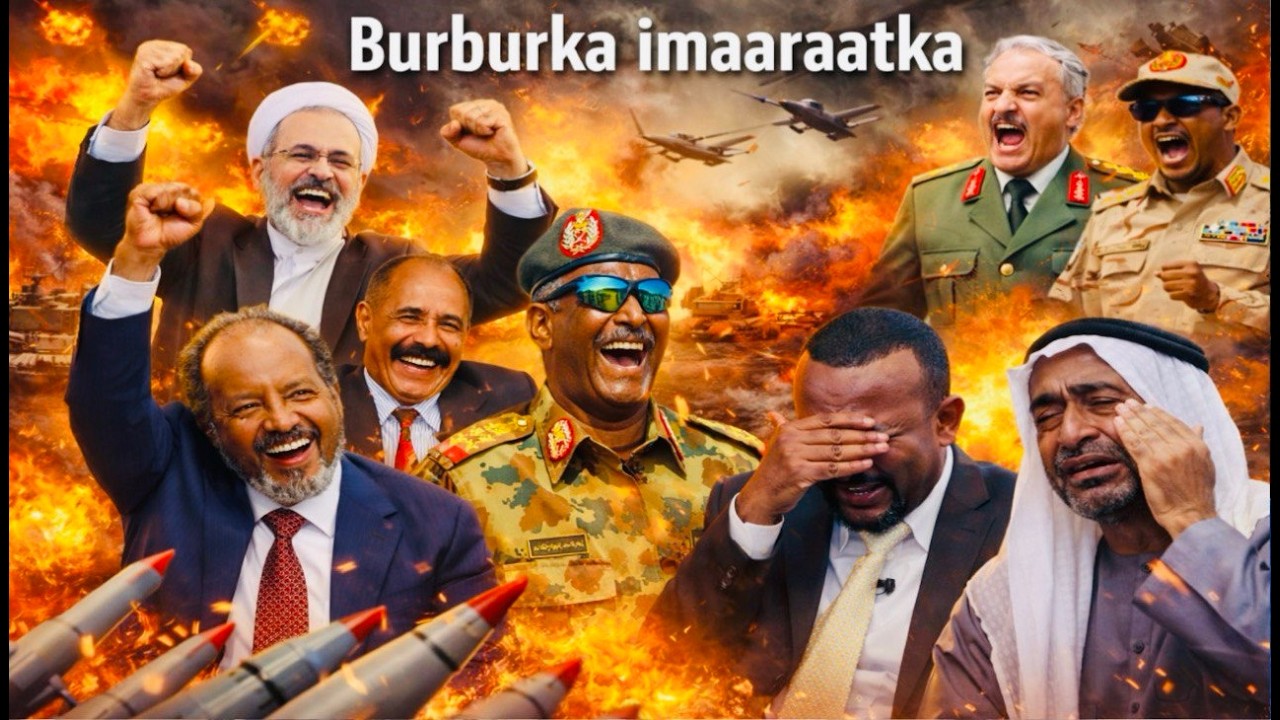 DEG DEG Burburka Imaaraat Oo Faraj unoqday Somalia Sudan Eritrea, Daawo Ethopia & Janjawiij Oo Jabay