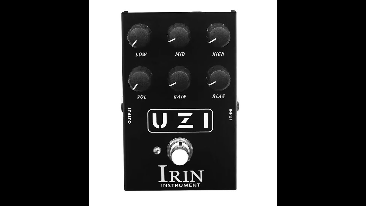 IRIN AN-35 UZI Overdive distortion Friedman BE OD clone (pure pedal sound, no ir, no vst)