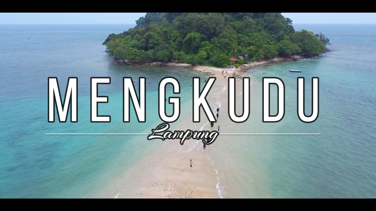 Review Lengkap Pulau Mengkudu Lampung dilihat dari atas udara - Drone Video - Wisata Lampung