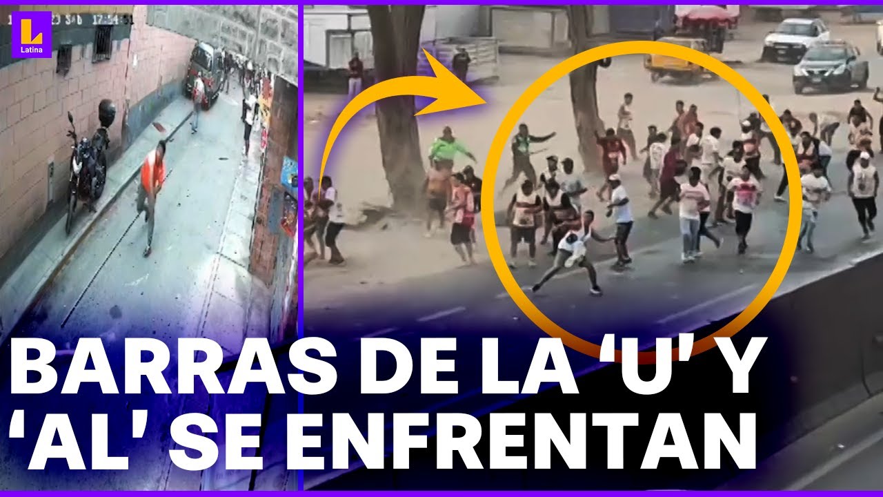 Puente Piedra: Barras de Universitario de Deportes y Alianza Lima se enfrentan a pedradas