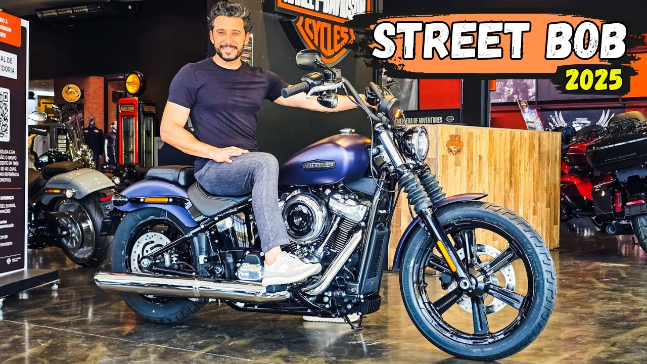 Harley-Davidson Street Bob 2025 | Liberdade sem filtros | Harley-Davidson Tennessee