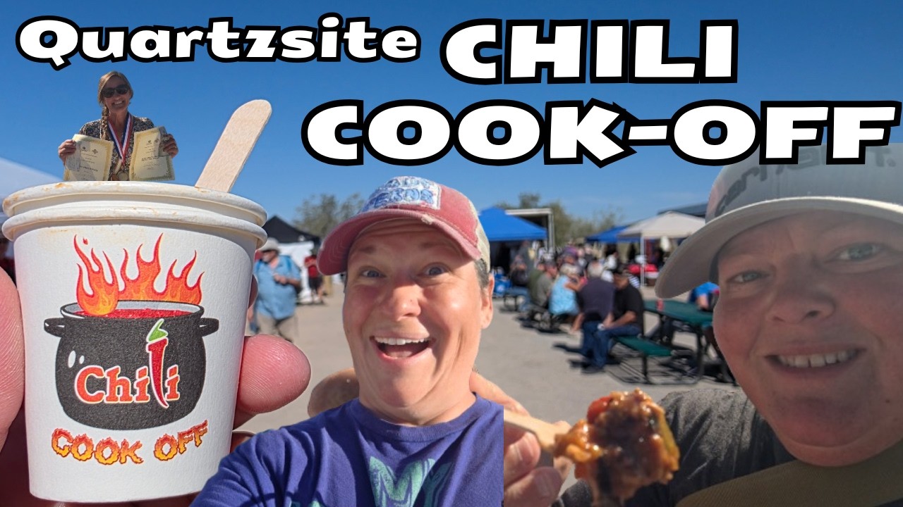 The Quartzsite CHILI COOK-OFF has RETURNED!!! Who had the best chili?? Think you got what it takes?