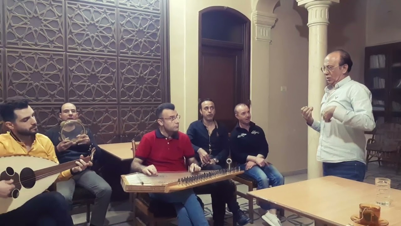 جلسة طرب مع المطرب صفوان العابد / موشح مر التجني #وناسه #موشحات#trending  #music