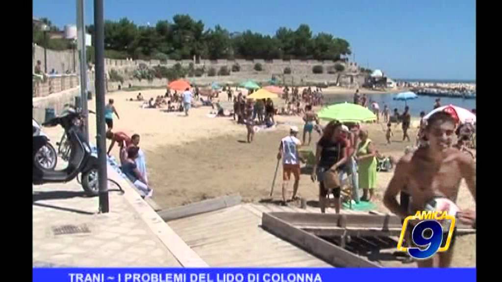 Trani   I problemi del Lido di Colonna
