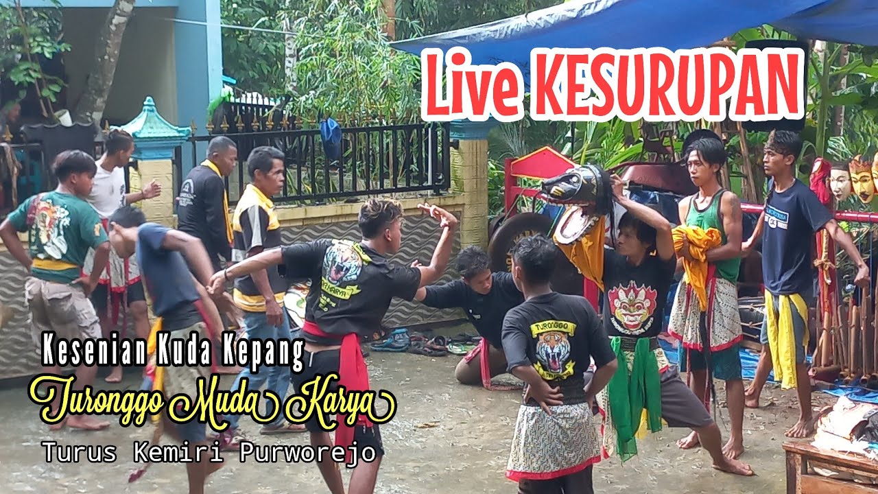 Live Mendem Jaran Kepang Turonggo Muda Karya Turus Kemiri Purworejo