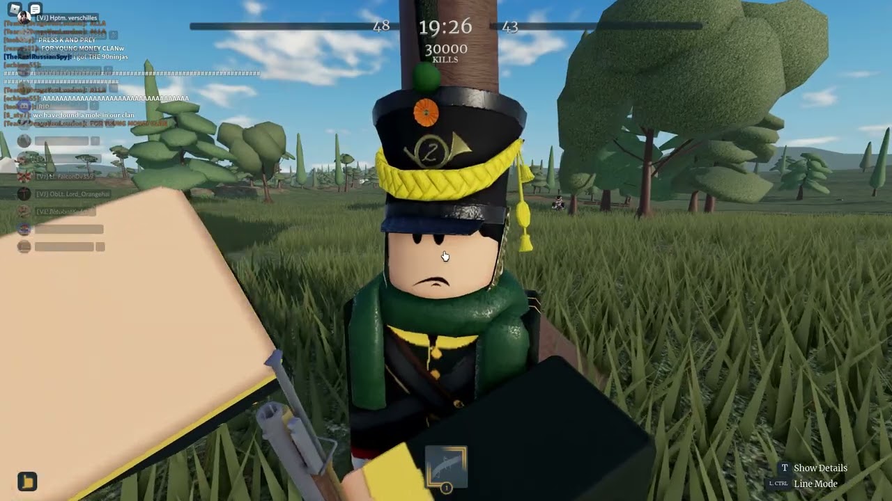 BA Fifth Brigade (Nassau) vs french third Corps | MOW Roblox