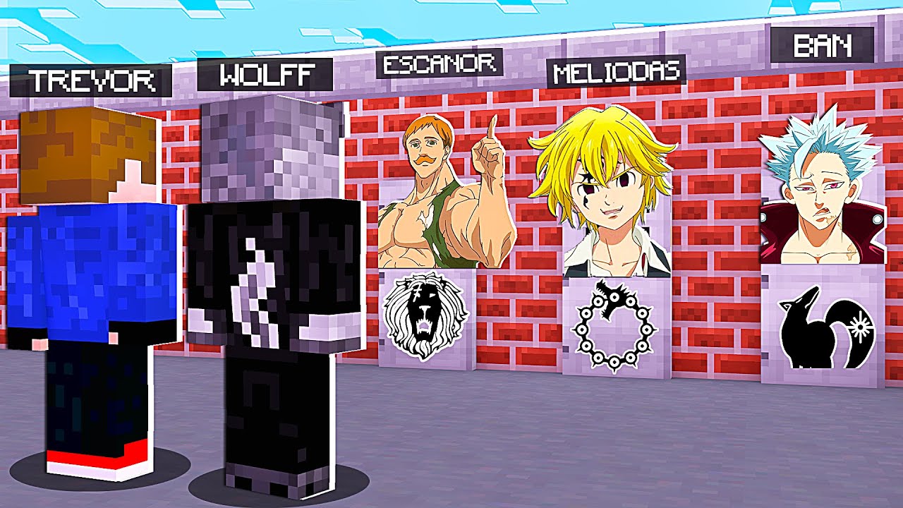 NÃO ESCOLHA A PORTA ERRADA DE NANATSU NO TAIZAI NO MINECRAFT POCKET EDITION!!