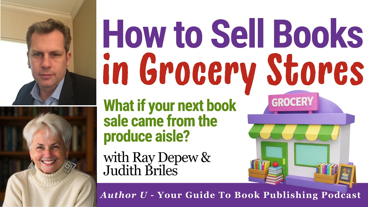 How to Sell Books in Grocery Stores #BookMarketing#IndieAuthor