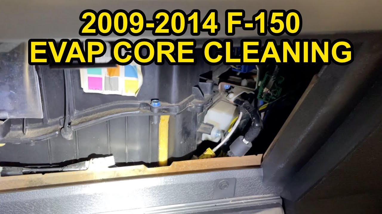 2009-2014 Ford F-150 Raptor AC Evaporator Core Cleaning (Blower Motor Resistor Method)