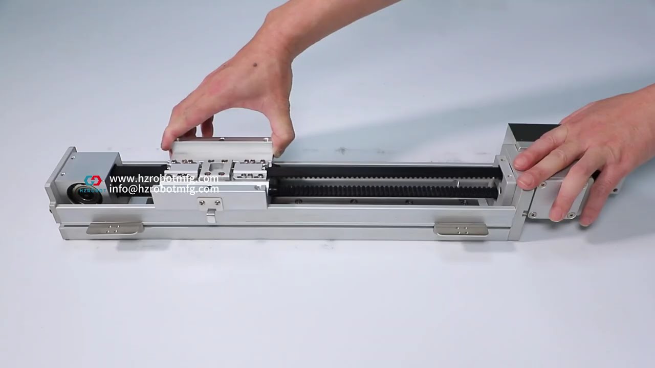Linear Actuator Belt Driven Linear Slide Guide Rail Show #linearmotion #linearstage #industrial