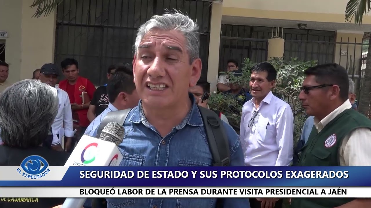Protocolos impiden labor periodística en Jaén