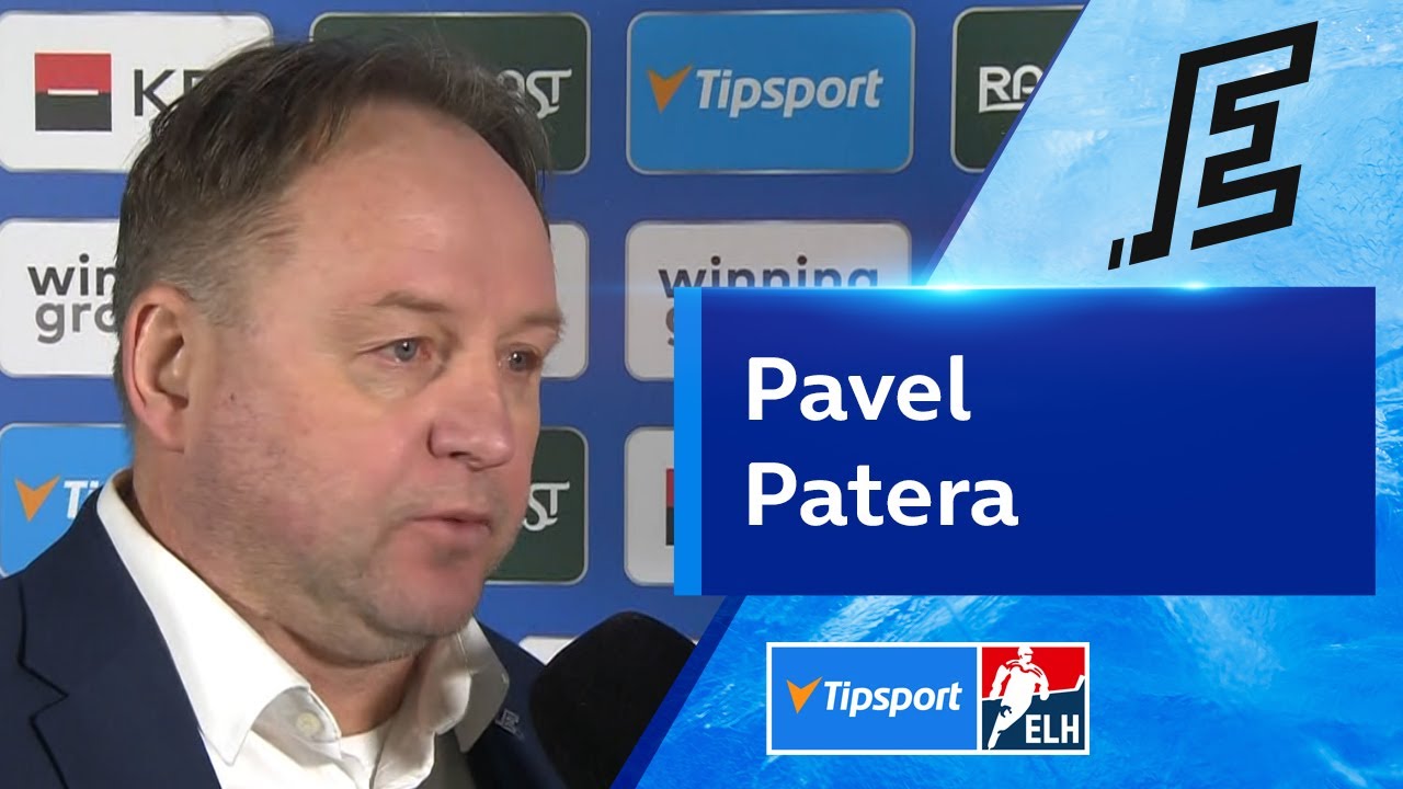 Naštvaný Patera: V první třetině tam nebylo nic, správně jsme prohráli