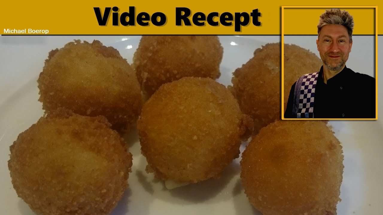 Kaasballetjes - Lekker recept om balletjes gevuld met kaas te maken