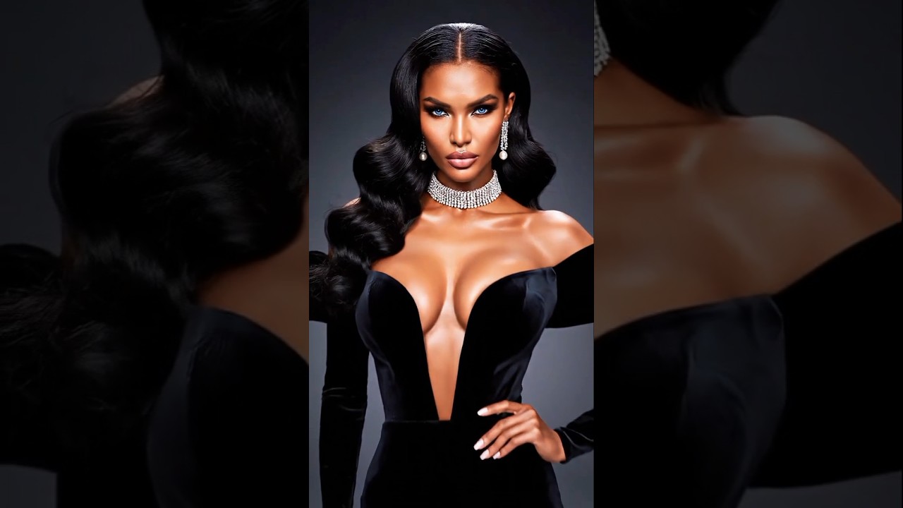 Black Models Rule the Runway | The Beauty of Melanin That Shines Worldwide ✨ #BlackVogue