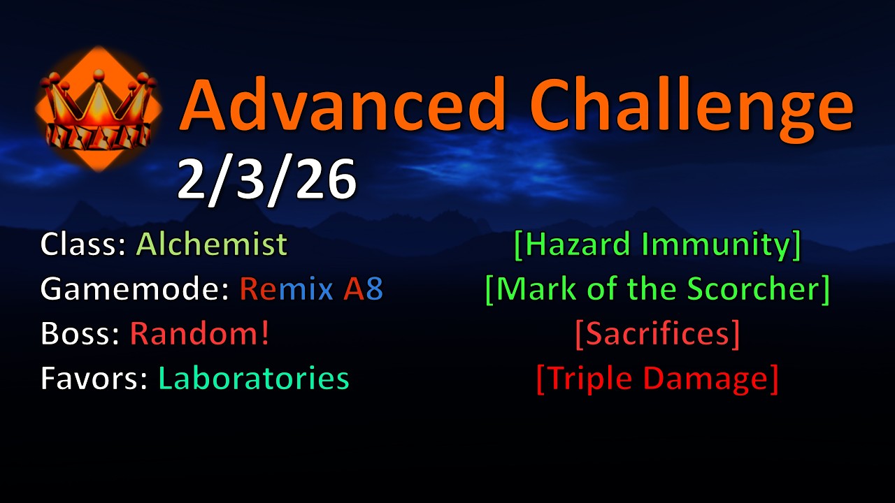 Randomly Generated Droids - Advanced Challenge 2. 3. 2026