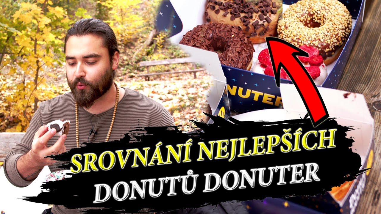 SROVNÁNÍ NEJLEPŠÍCH DONUTŮ OD DONUTER DONUTS