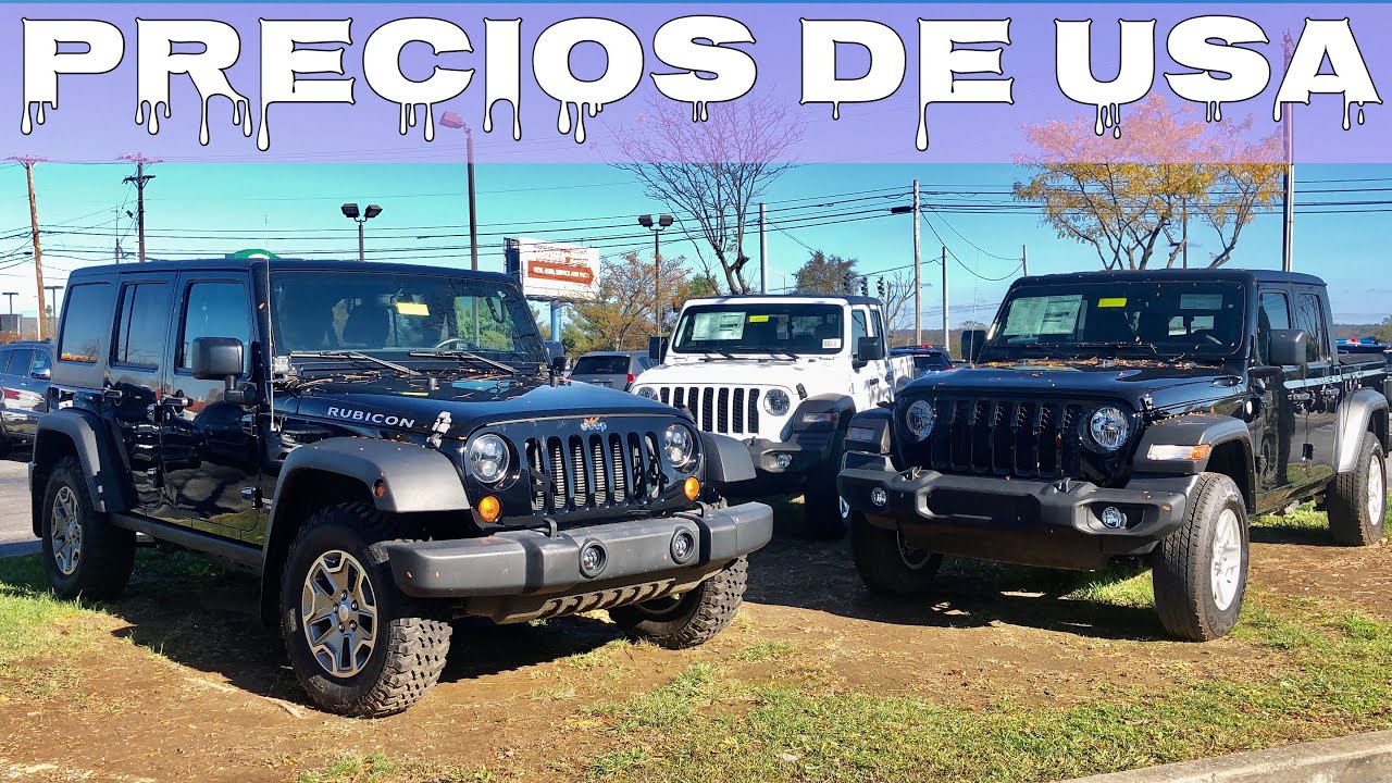 ‼️Cuanto Cuestan Los CARROS JEEPS en USA - Precios De USA‼️