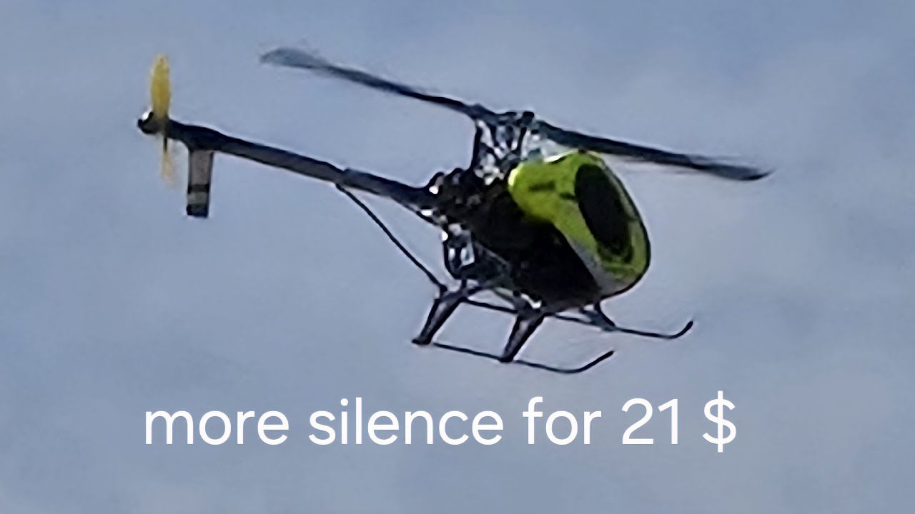 Make your OMP M2 V2 Scale heli more quiet and perform better!!
