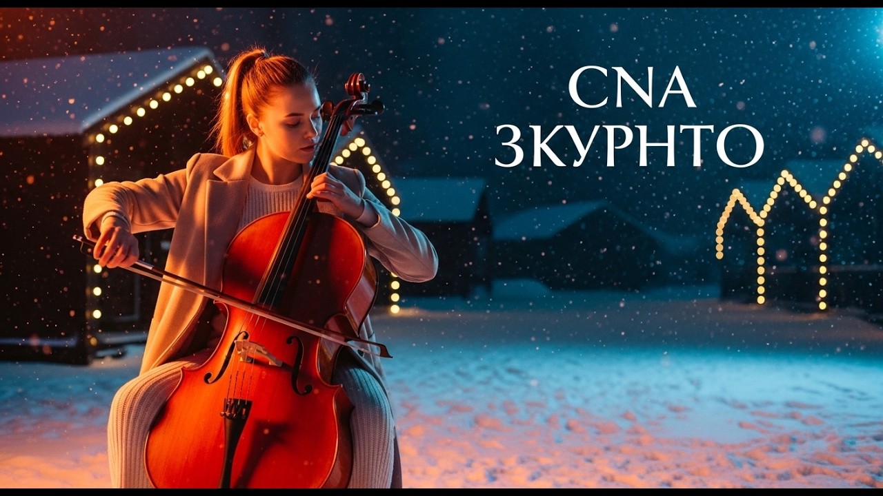 🎻🎹 Виолончель и фортепиано снежной ночью – ностальгическая музыка для сна и снятия стресса