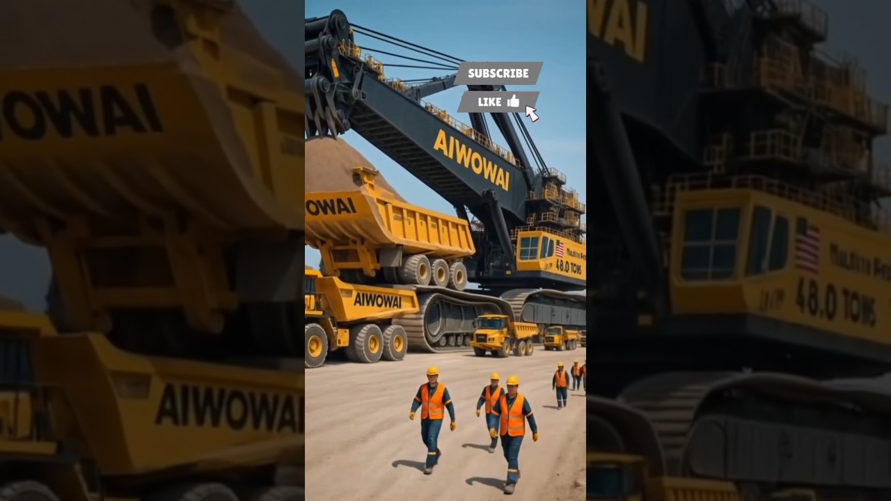 World's Giant Machines #USAInnovation #CanadaTechFans #viral #youtubeshorts #fypシ