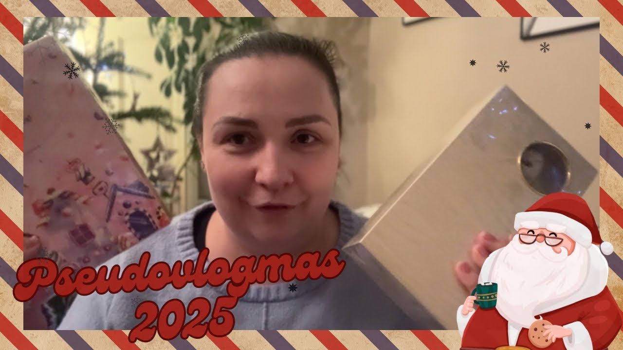 Otwieramy paczkę z prezentami z Polski 🎅🏻 | pseudoVLOGMAS 2025 🎄