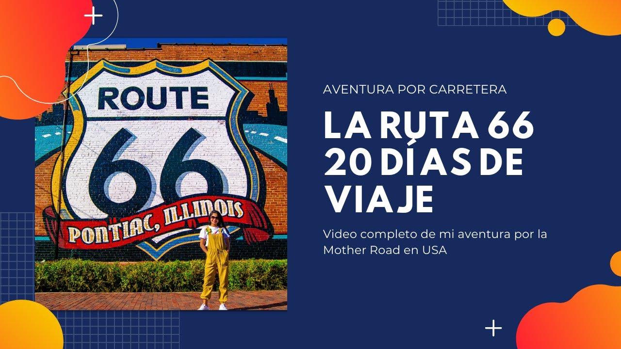 Ruta 66 EEUU en coche ➜ Video completo del recorrido de la Mother Route 66 | ROAD TRIP USA