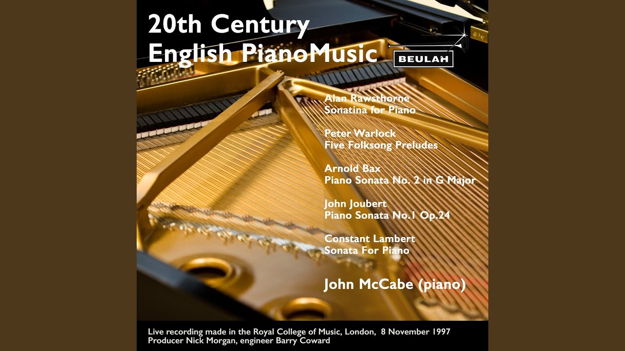 Piano Sonata No. 2 in G Major (Live)