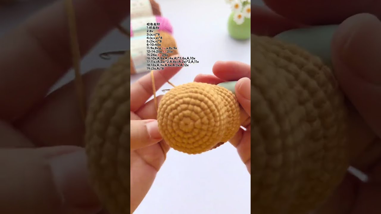 Crochet Capybara Tutorial 🧶 | Cute Amigurumi Pattern for Beginners 钩针水豚教程 🧶 | 超可爱Amigurumi编织教学