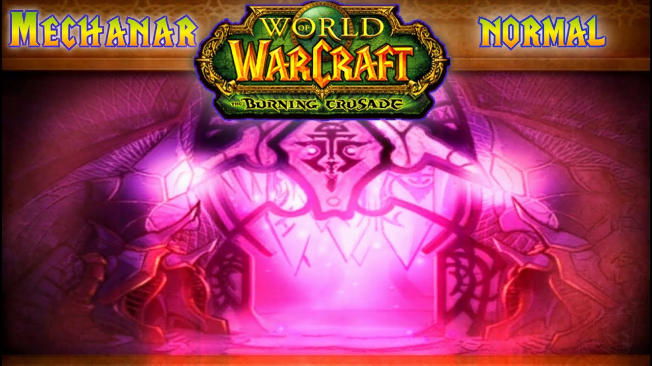 Mechanar Normal:  Port Paladin Tanking (WOW Classic TBC)