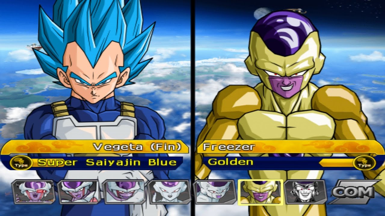 Vegeta SSJ Blue VS Golden Frieza | Dragon Ball Z Budokai Tenkaichi 3