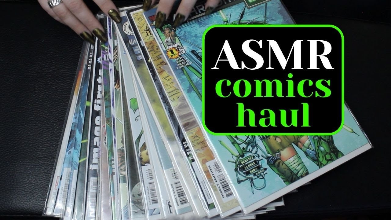 ASMR 💥Comic Haul 💥Putting in Order of Interest 💥Whispered