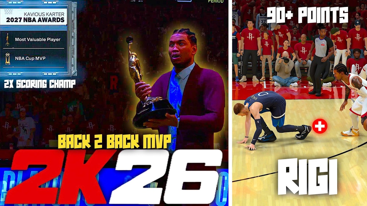 NBA 2K26 MyCareer #58 - K2 WINS BACK TO BACK MVPS! K2 DROPS DIVINCENZO!? R1G1| HeirMalikGaming