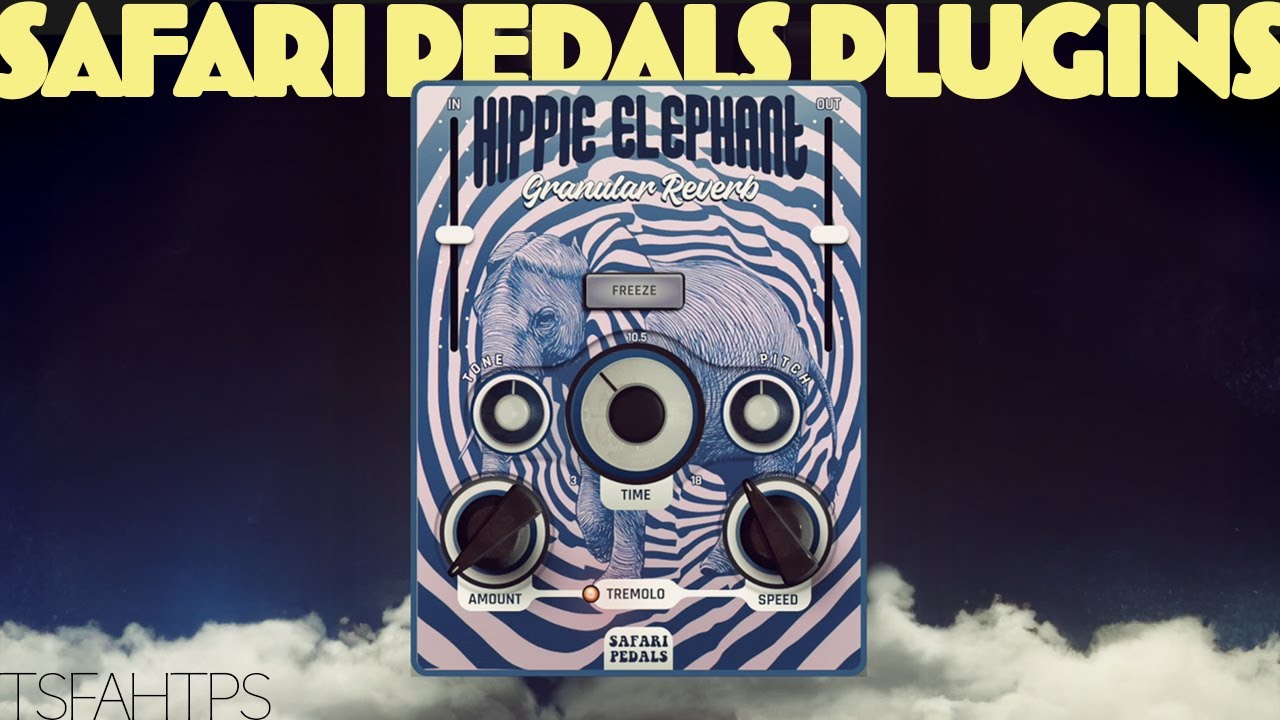 Педали Safari «Hippie Elephant» Гранулярный ревербератор
