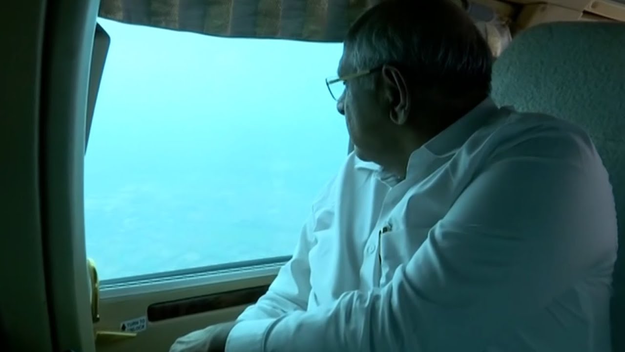 Gujarat CM Bhupendra Patel conducts aerial survey in flood-affected areas