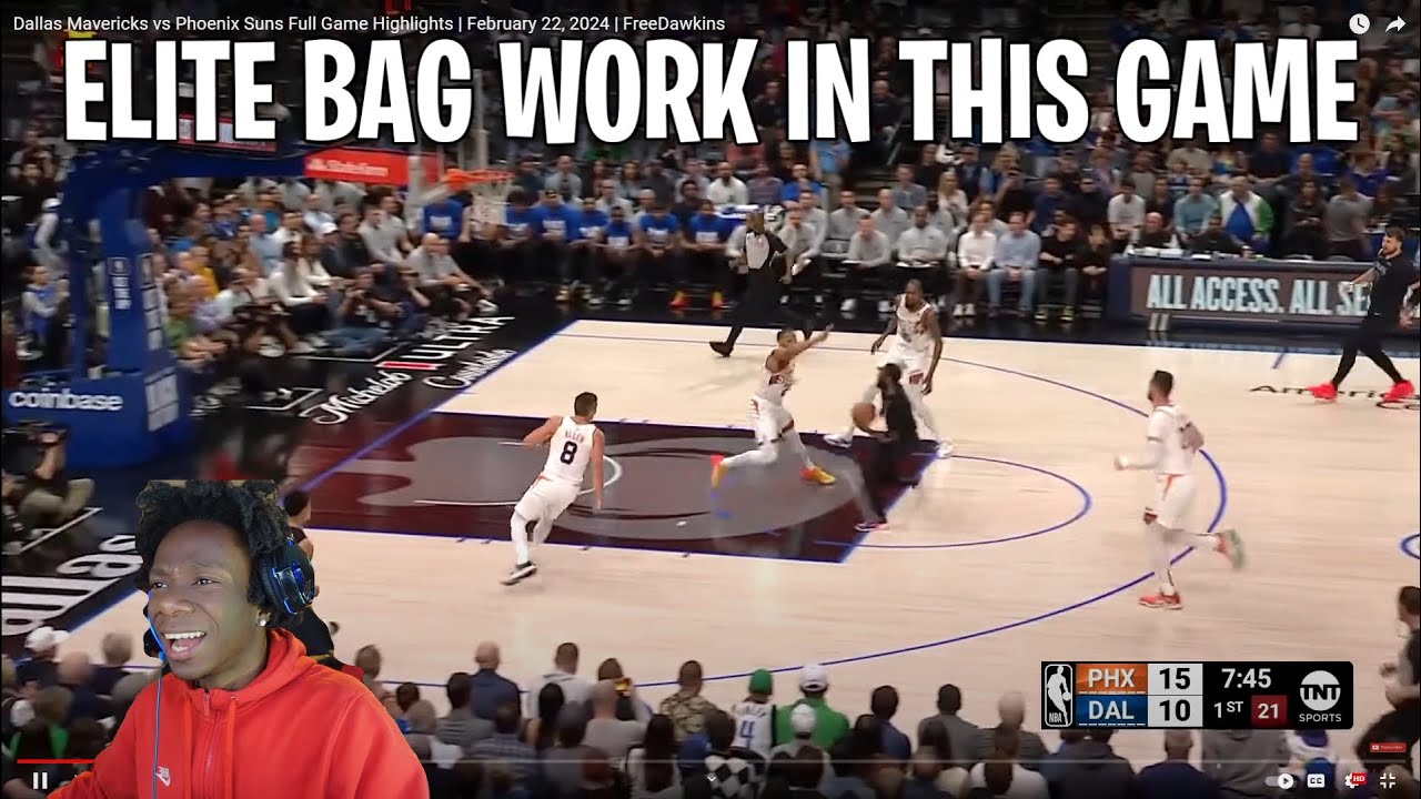 Reacting to Dallas Mavericks vs Phoenix Suns Full Game Highlights | February 22, 2024!