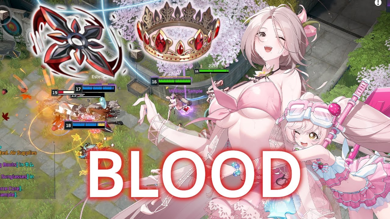 I Think My Team Is Not Happy For Me Greeding Blood - ETERNAL RETURN CHLOE MAIN