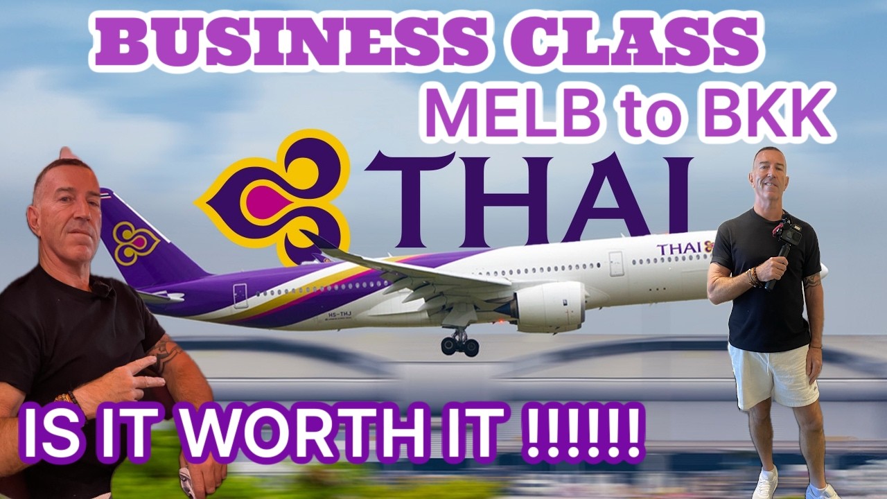 Бизнес-класс Thai Airways MEL:/ BKK: НАСКОЛЬКО ОН ХОРОШ?