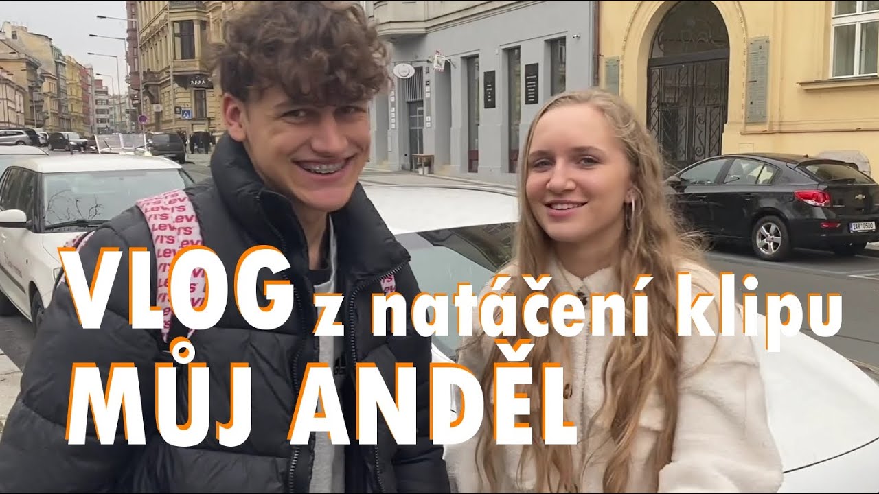 Adéla Zouharová - VLOG z natáčení klipu MŮJ ANDĚL