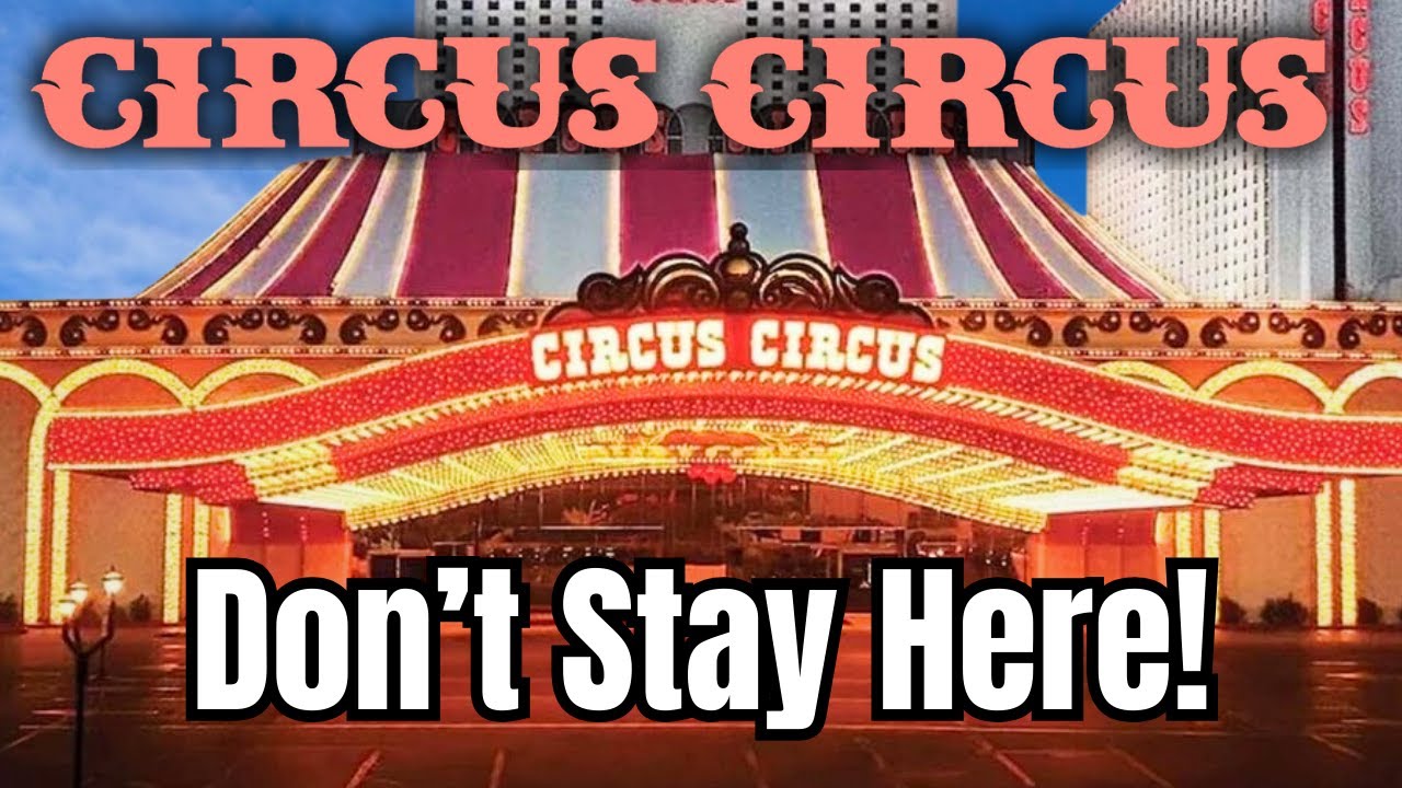 NEVER Stay at Circus Circus Las Vegas! Shocking Manor Room Review + Blacklight Test!