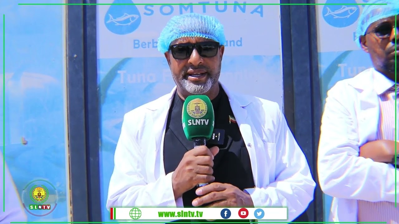 Gudoomiyaha gobollka saaxil oo kormeer shaqo ku tegay warshada kaluunka sam-tuna ee magalada berbera