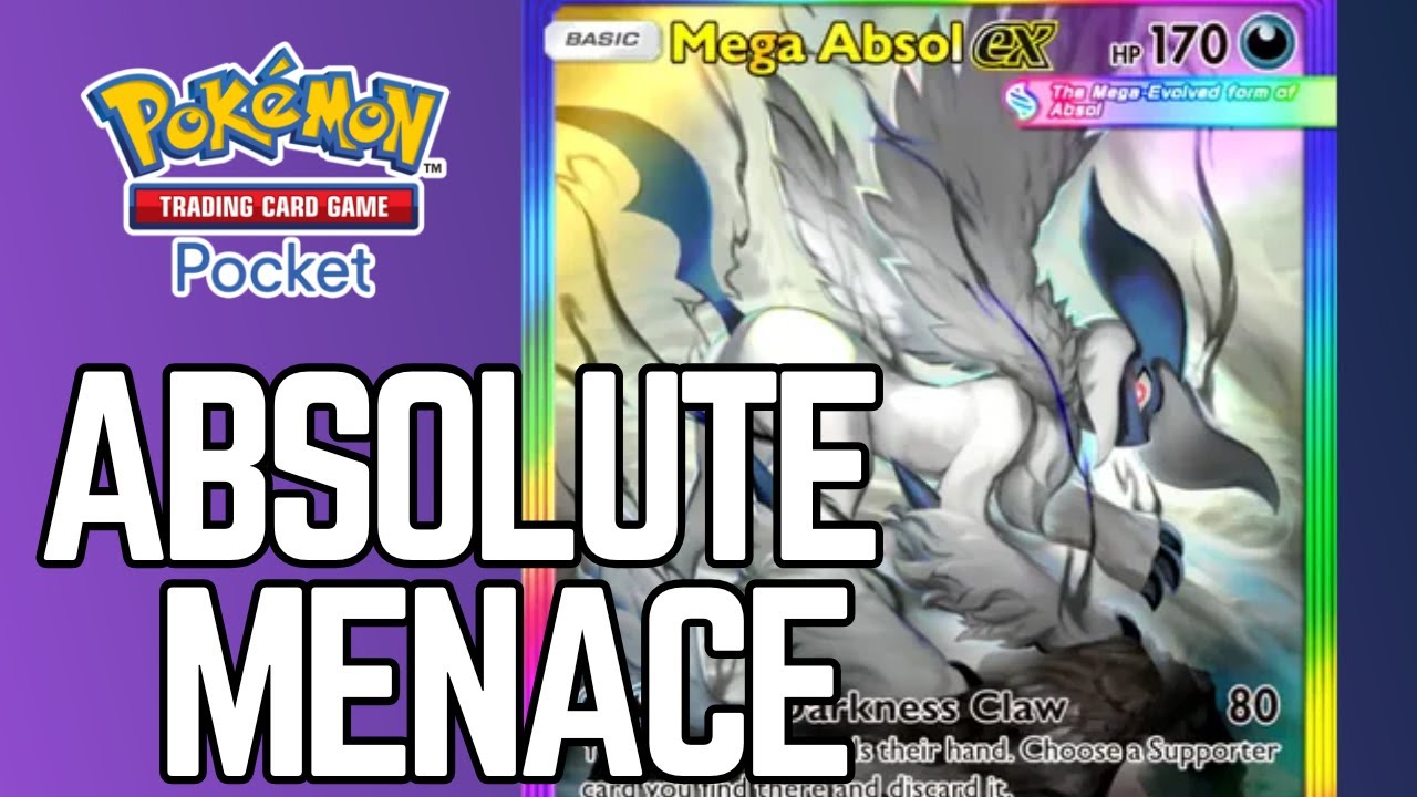TOP 16 with this Mega Absol Hydereigon deck | Mega Rising | POKEMON TCG POCKET