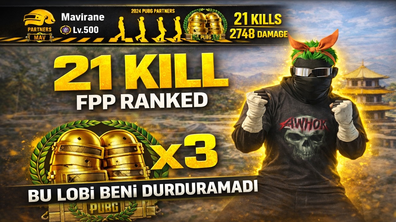 SONUNU KİMSE BEKLEMİYORDU! FPP PUBG RANKED