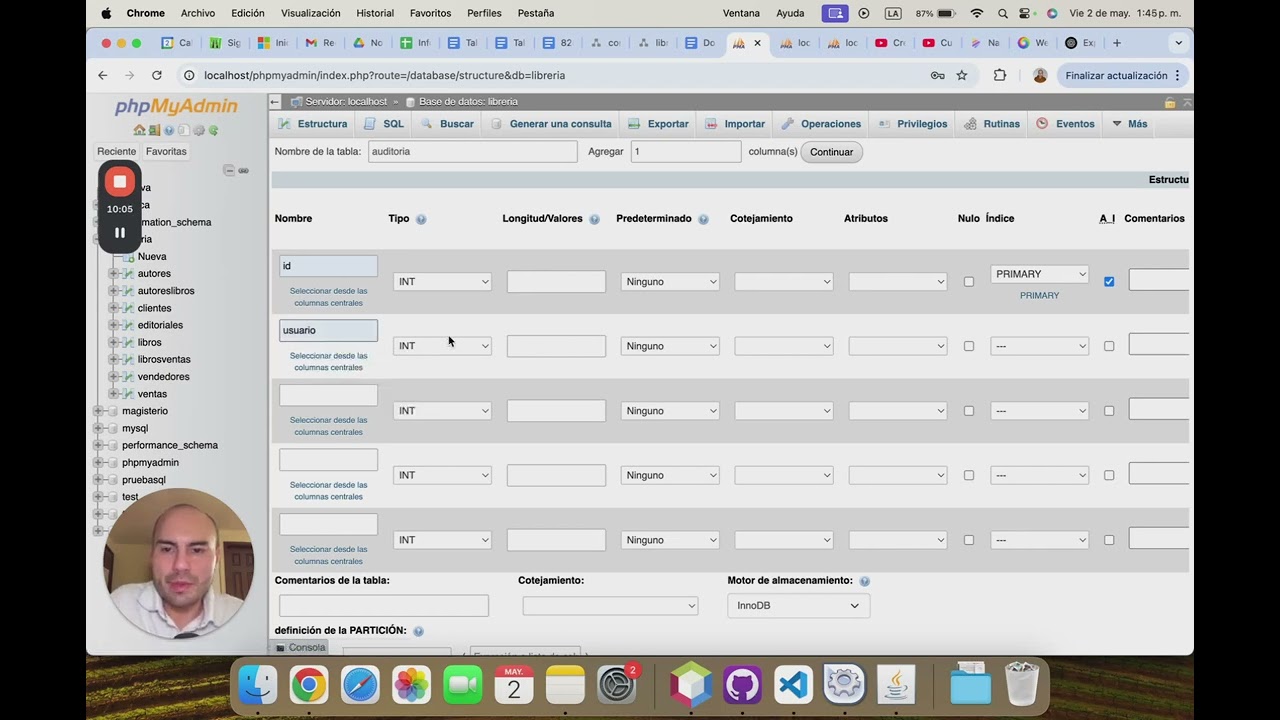 Auditoría en bases de datos de MySQL