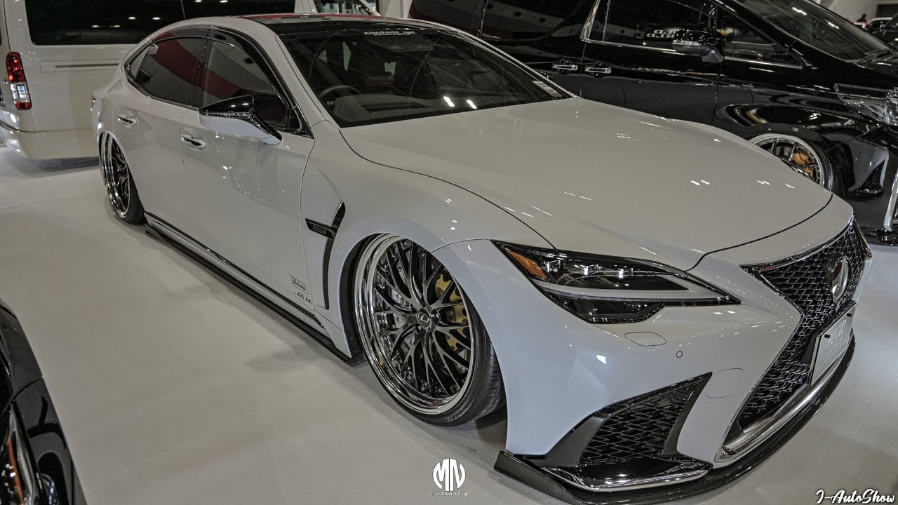 AIMGAIN LEXUS LS500 VXFA50 bodykit VIPCAR  OAM2022 - エイムゲイン 純VIP SPORT レクサスLS500 後期 大阪オートメッセ2022