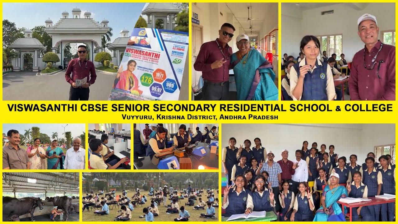 VISWASANTHI CBSE SENIOR SECONDARY RESIDENTIAL SCHOOL & COLLEGE ||  Vuyyuru, Krishna District