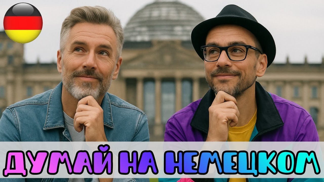 🔴 LIVE: ФРАЗЫ, которые учат твой мозг ДУМАТЬ на немецком. Что происходит если учить фразы ПРАВИЛЬНО