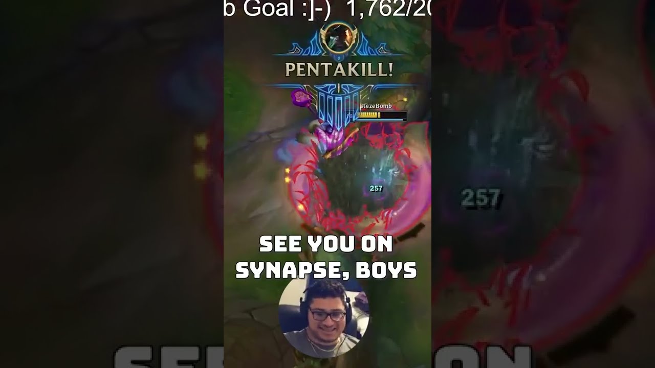 1v5 Pentakill from Rank 1 Gangplank