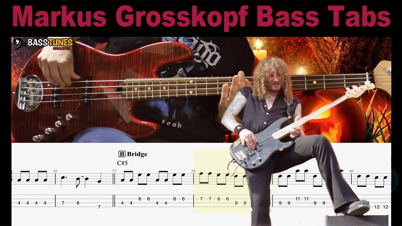 Helloween - Power BASS COVER (with Tabs and Sheet)