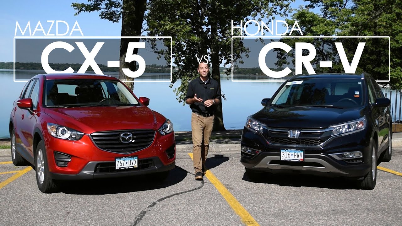 Mazda CX-5 vs. Honda CR-V | Model Comparison | Driving Review